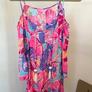Lilly Pulitzer Jam Out Alanna Off the Shoulder Dress